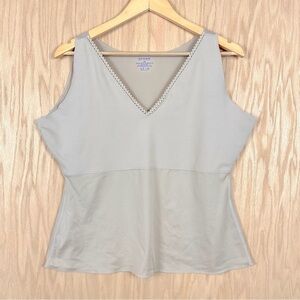 SPANX Hide & Sleek Lace Trim V-Neck Cami